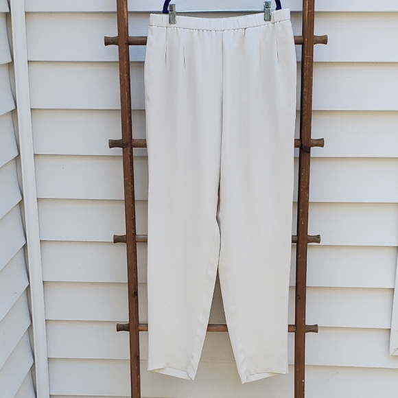 NEW! Eileen Fisher Silk Pants - Picture 2 of 9